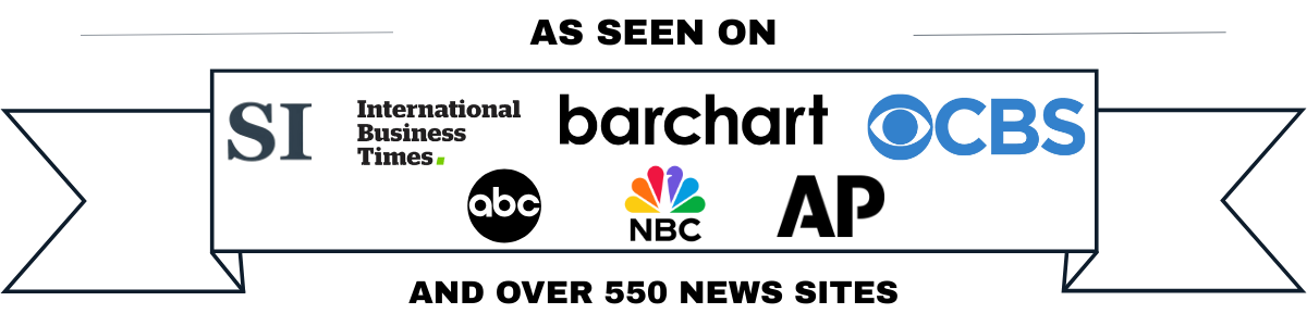 As seen on CBS, NBC, ABC, Associated Press, and over 550 news sites